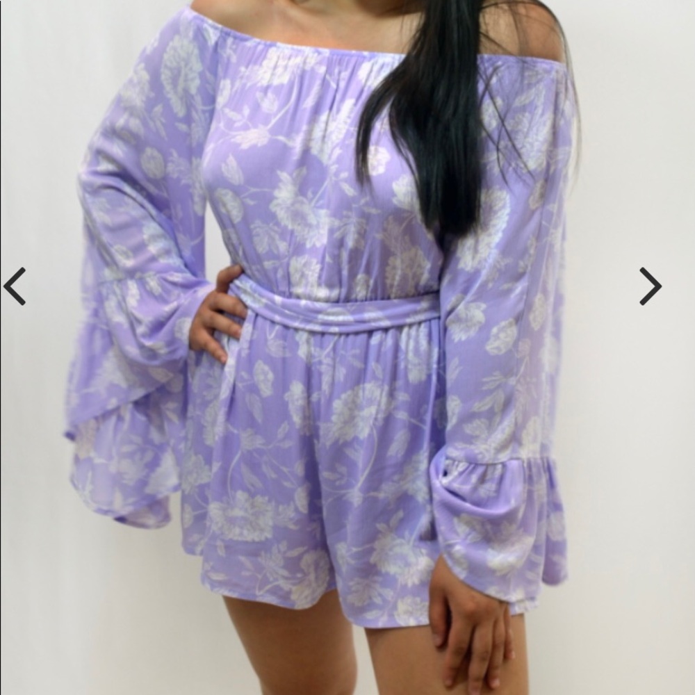 Lavender Romper